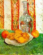 Still Life with Decanter and Lemons on a Plate, Vincent Van Gogh